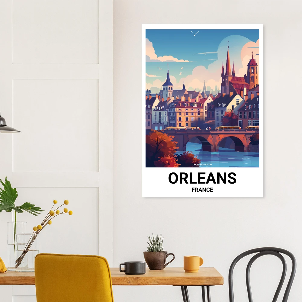 Affiche ORLÉANS - Image 3 of 6