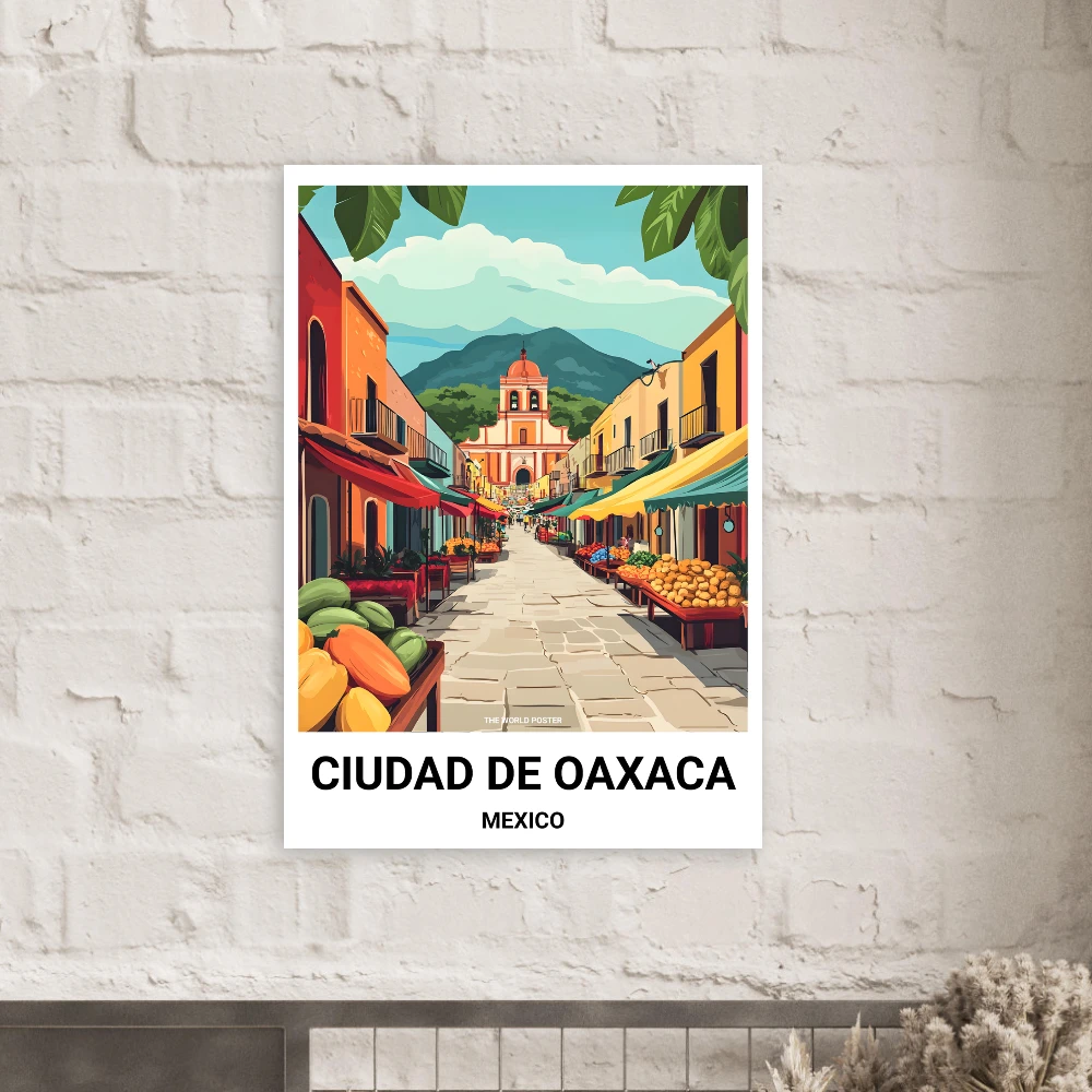 Affiche OAXACA CITY - Image 6 of 6