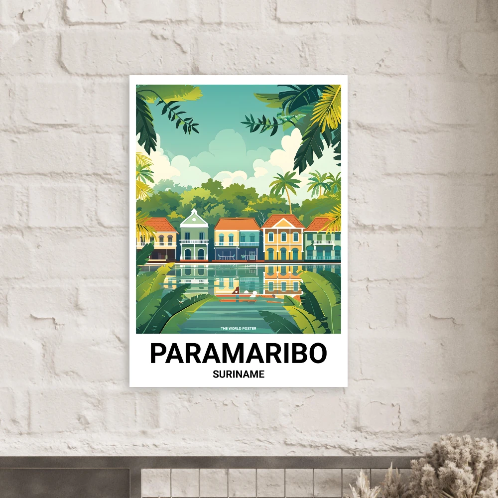 Affiche PARAMARIBO - Image 2 of 6