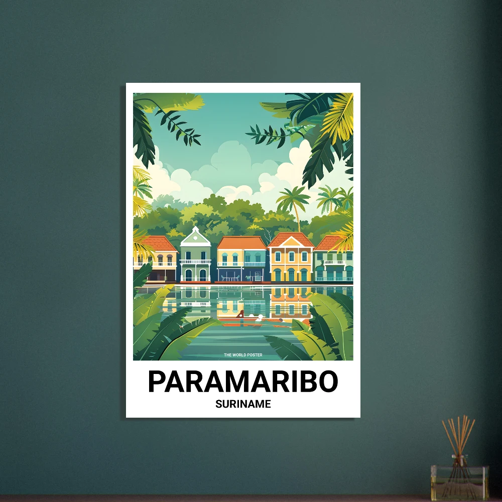 Affiche PARAMARIBO - Image 3 of 6