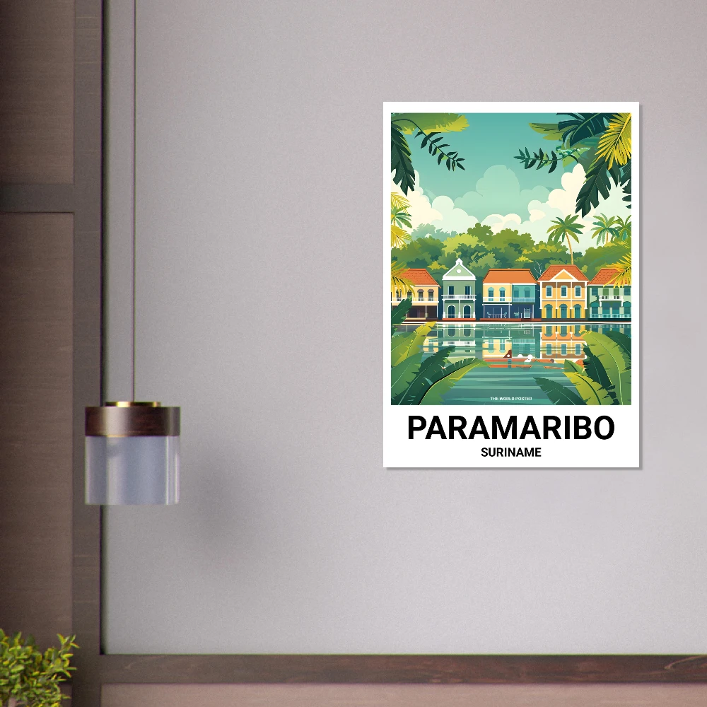 Affiche PARAMARIBO - Image 4 of 6