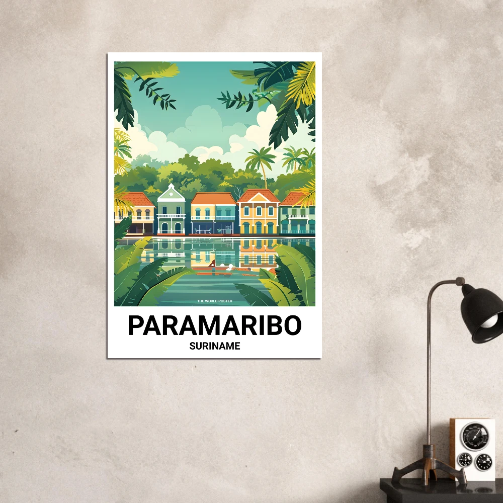 Affiche PARAMARIBO - Image 5 of 6