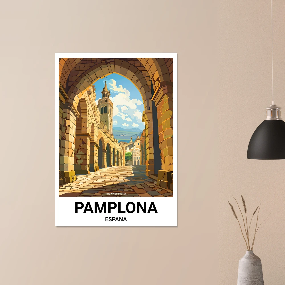 Affiche PAMPLUNE - Image 2 of 6