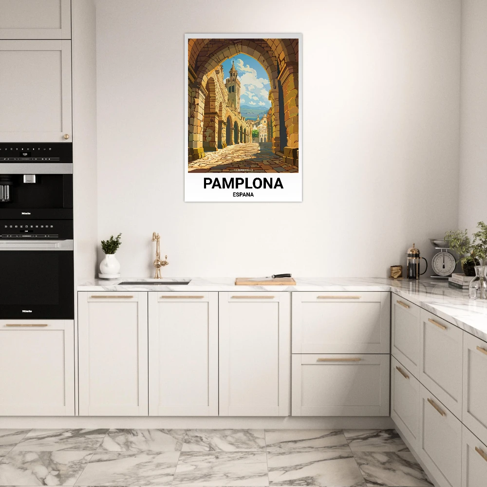 Affiche PAMPLUNE - Image 5 of 6