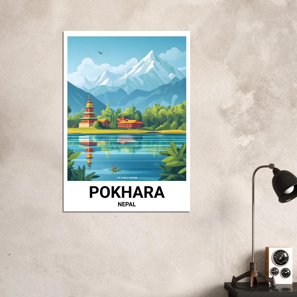 Affiche POKHARA - Image 4 of 6