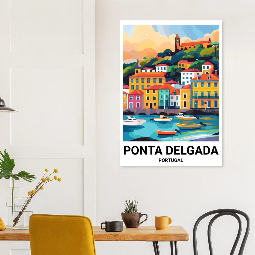 Affiche PONTA DELGADA - Image 3 of 6