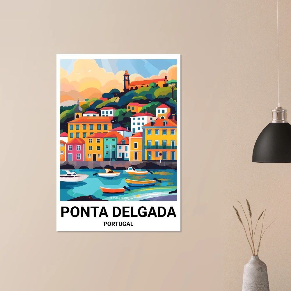 Affiche PONTA DELGADA - Image 6 of 6