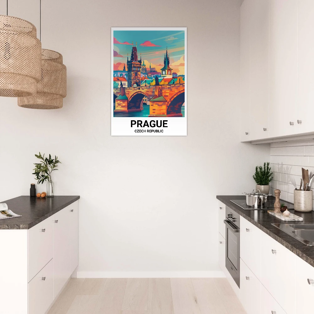 Affiche PRAGUE - Image 3 of 6