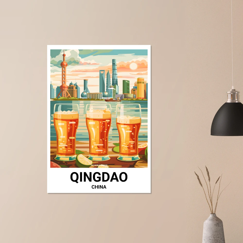 Affiche QINGDAO - Image 4 of 6