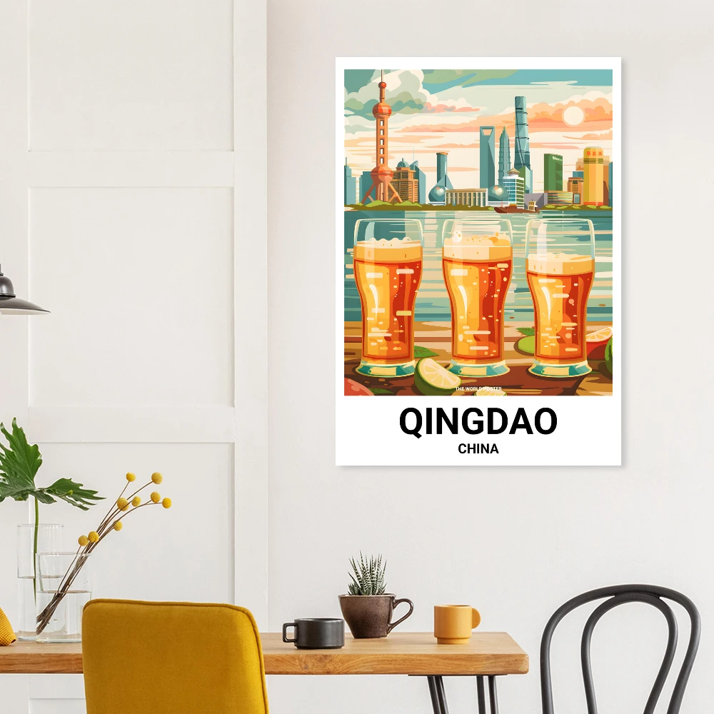 Affiche QINGDAO - Image 5 of 6