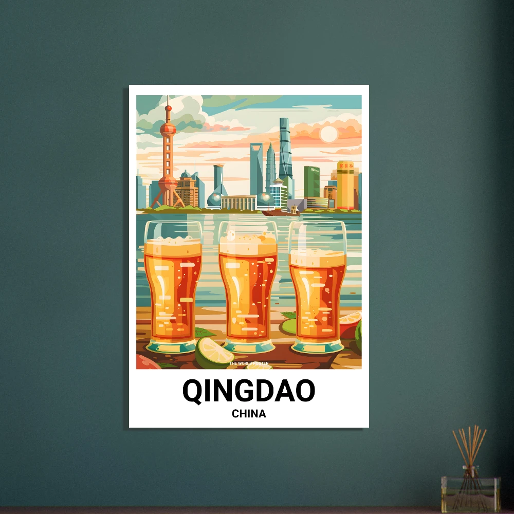 Affiche QINGDAO - Image 6 of 6