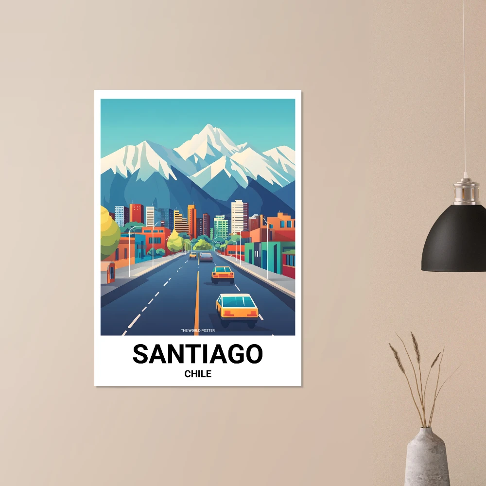 Affiche SANTIAGO - Image 3 of 6
