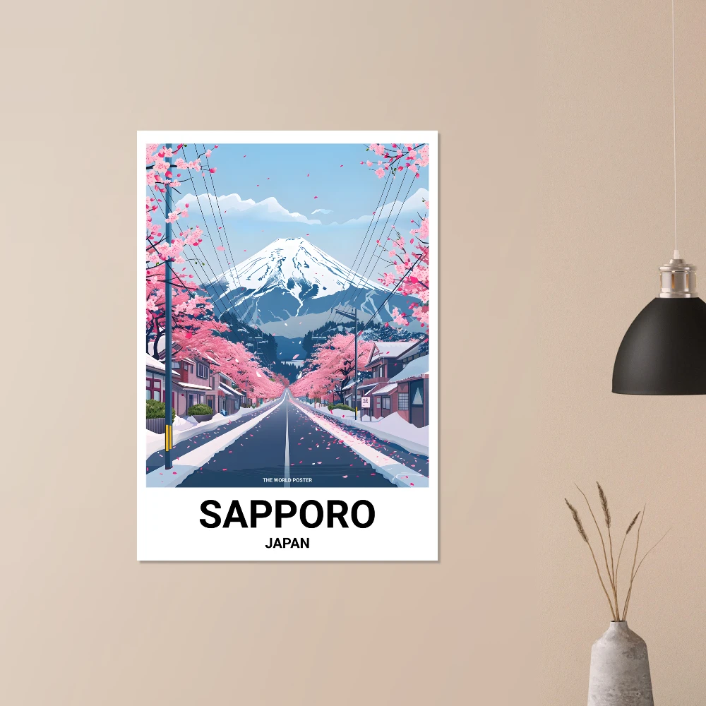 Affiche SAPPORO - Image 4 of 6
