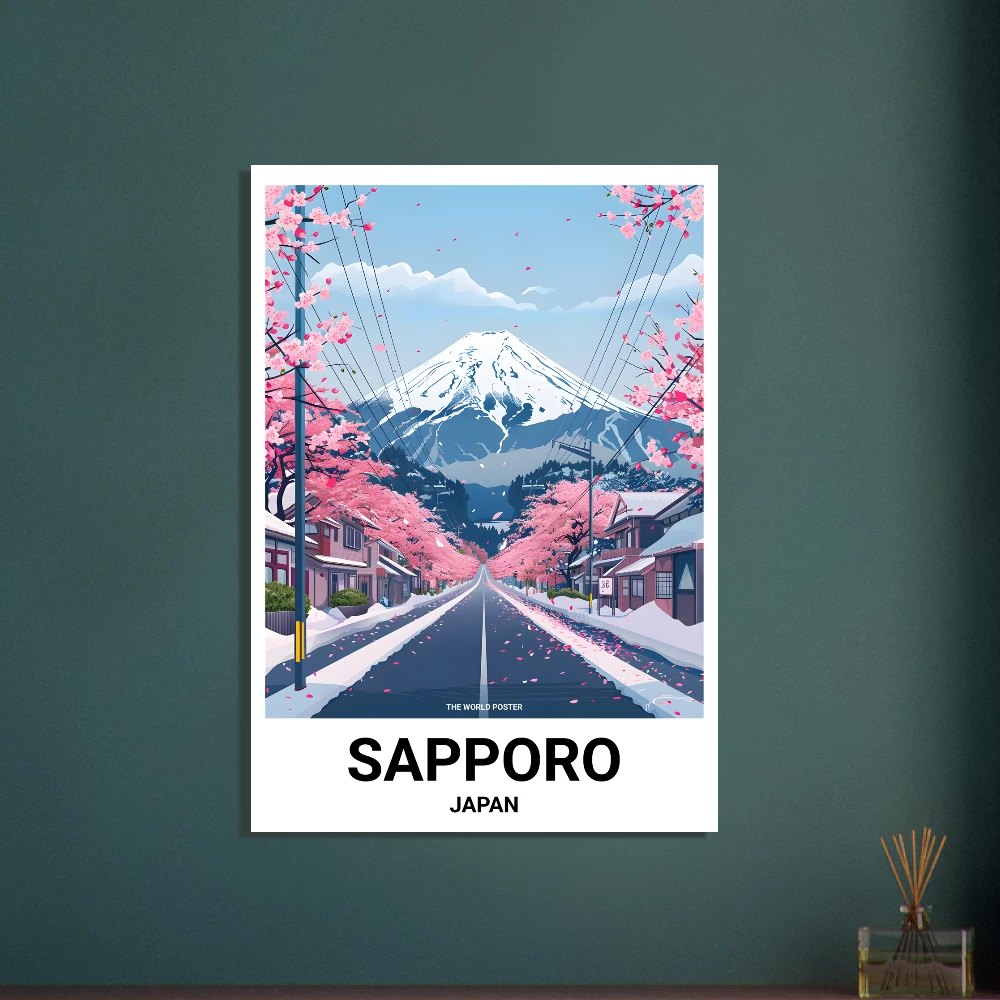 Affiche SAPPORO - Image 6 of 6