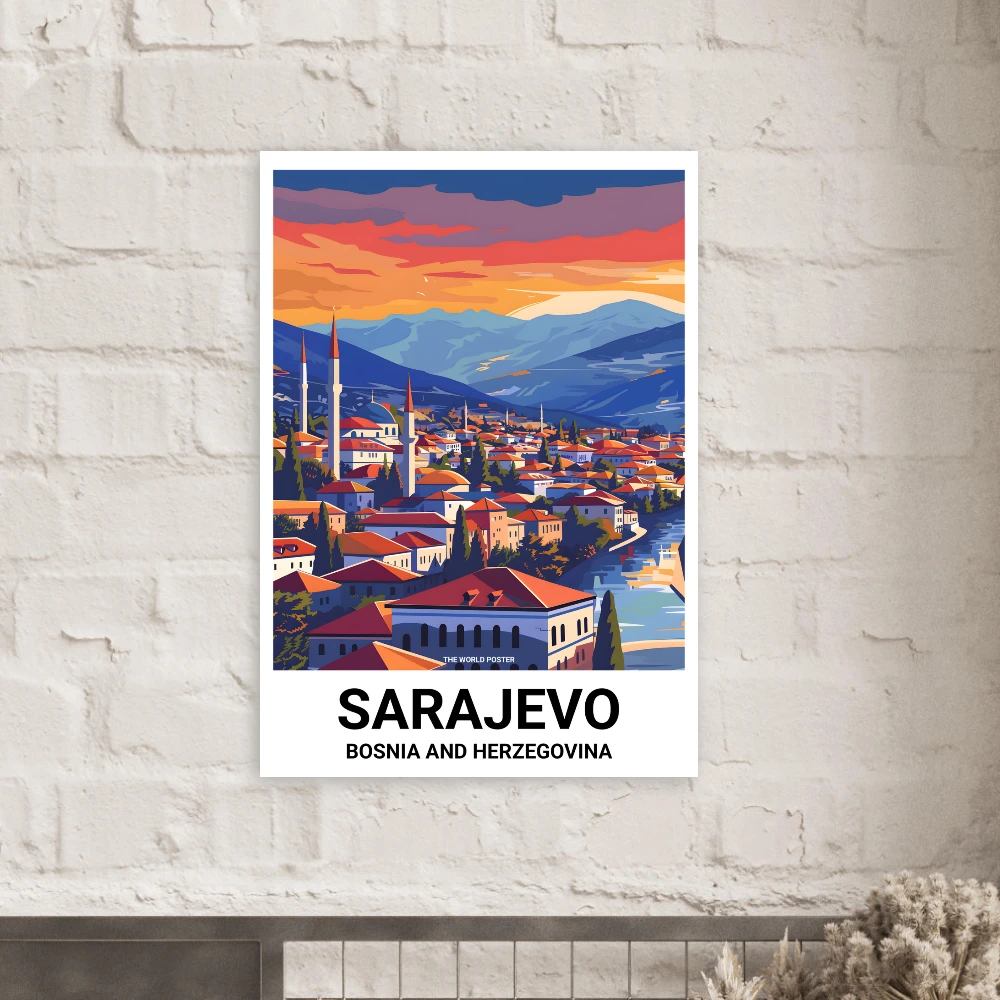 Affiche SARAJEVO - Image 6 of 6