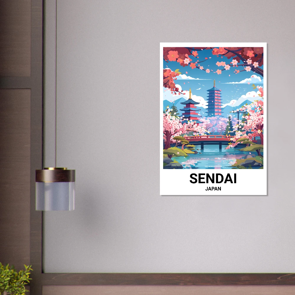 Affiche SENDAI - Image 2 of 6