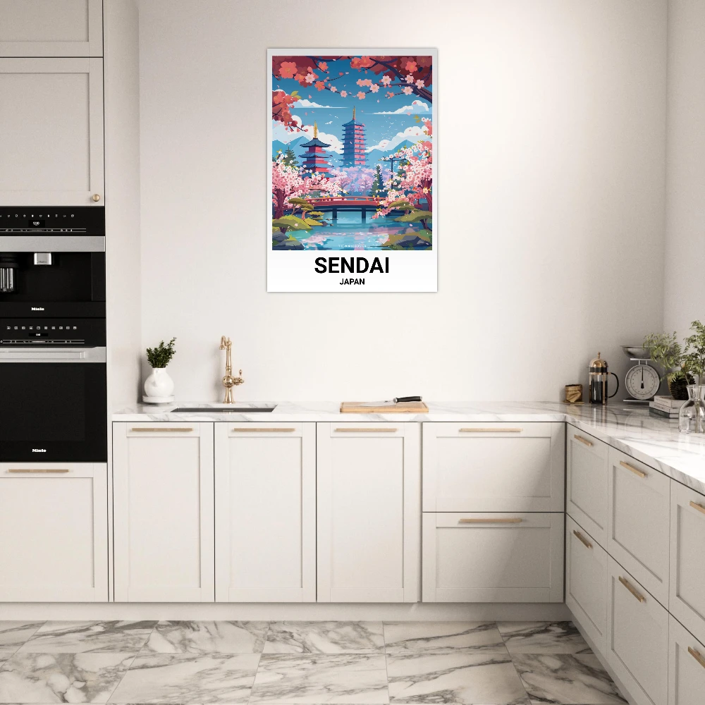 Affiche SENDAI - Image 3 of 6