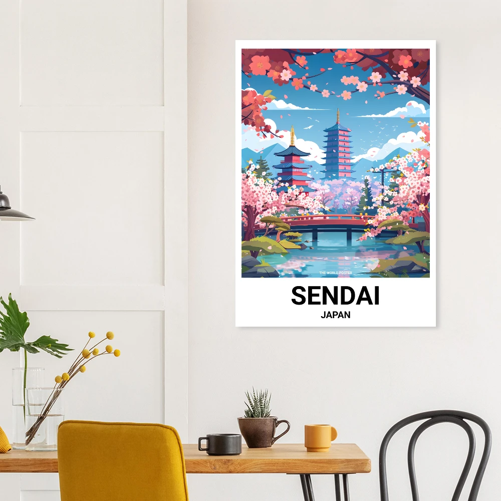 Affiche SENDAI - Image 4 of 6