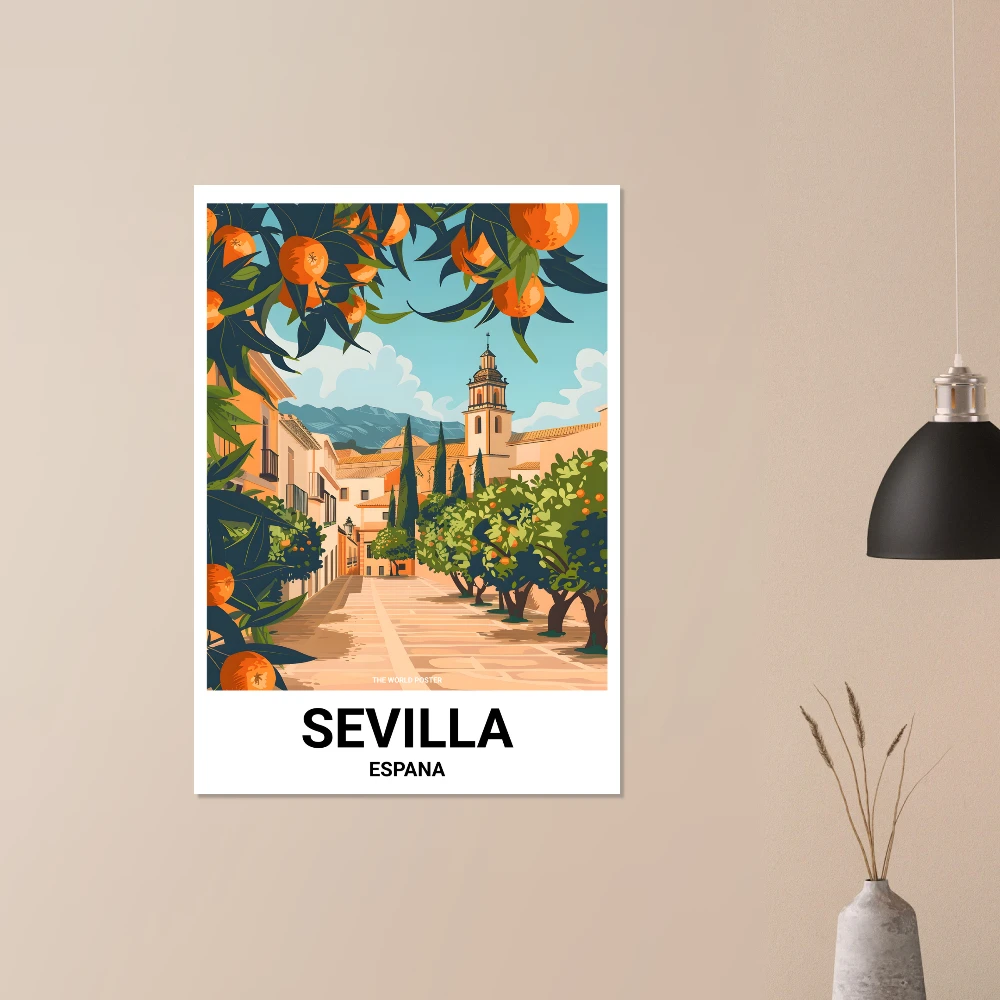 Affiche SÉVILLE - Image 2 of 6