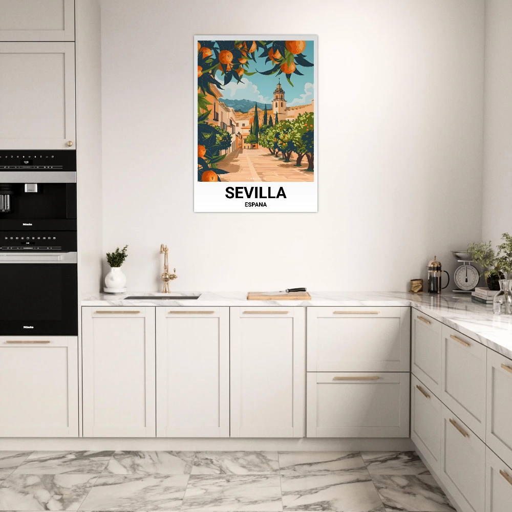 Affiche SÉVILLE - Image 3 of 6