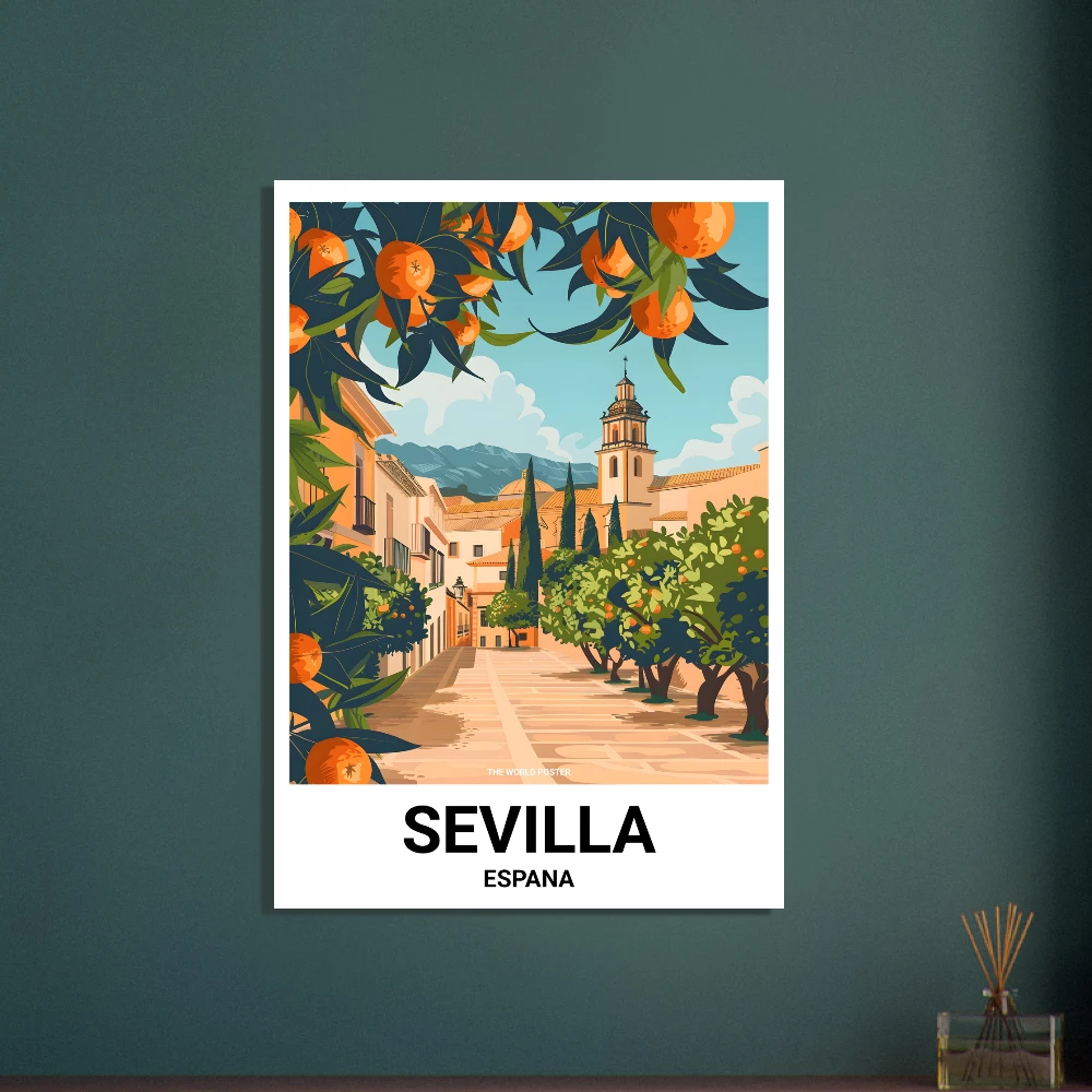 Affiche SÉVILLE - Image 4 of 6