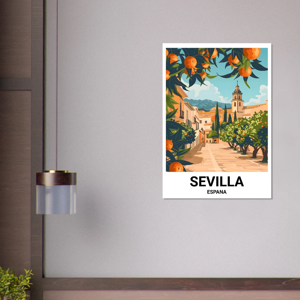 Affiche SÉVILLE - Image 6 of 6