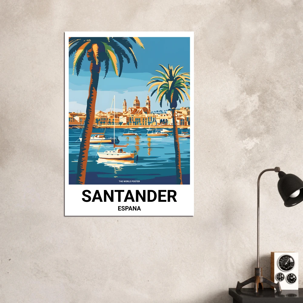 Affiche SANTANDER - Image 3 of 6