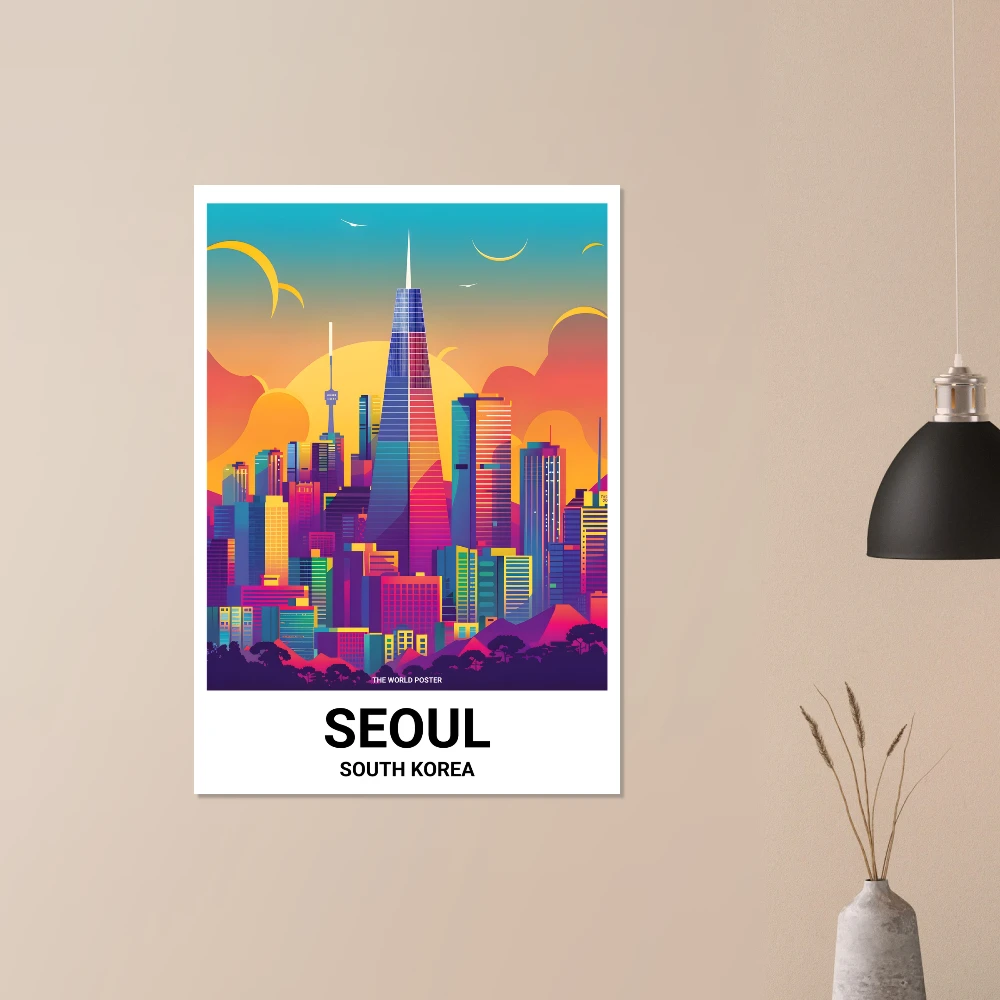 Affiche SÉOUL - Image 2 of 6