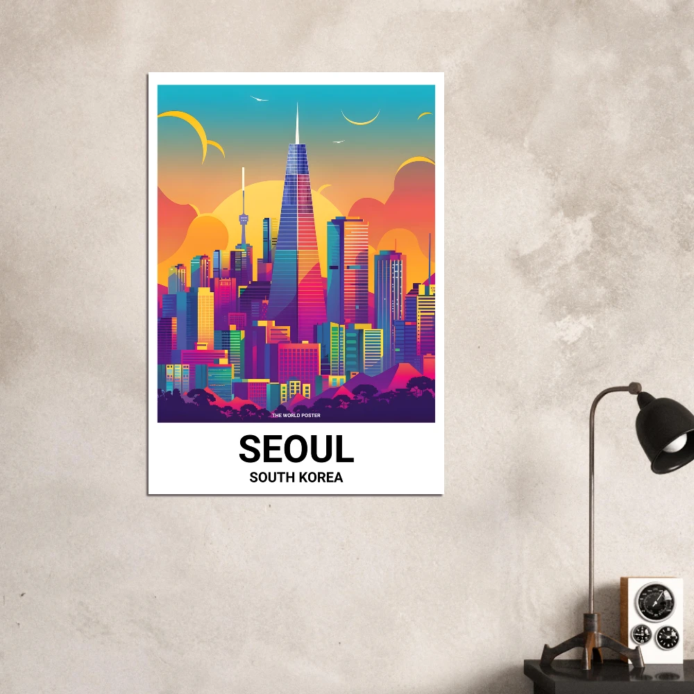 Affiche SÉOUL - Image 5 of 6