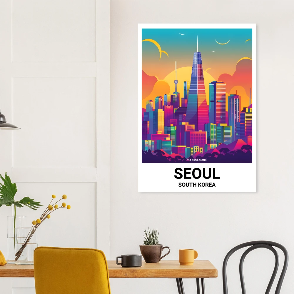 Affiche SÉOUL - Image 6 of 6