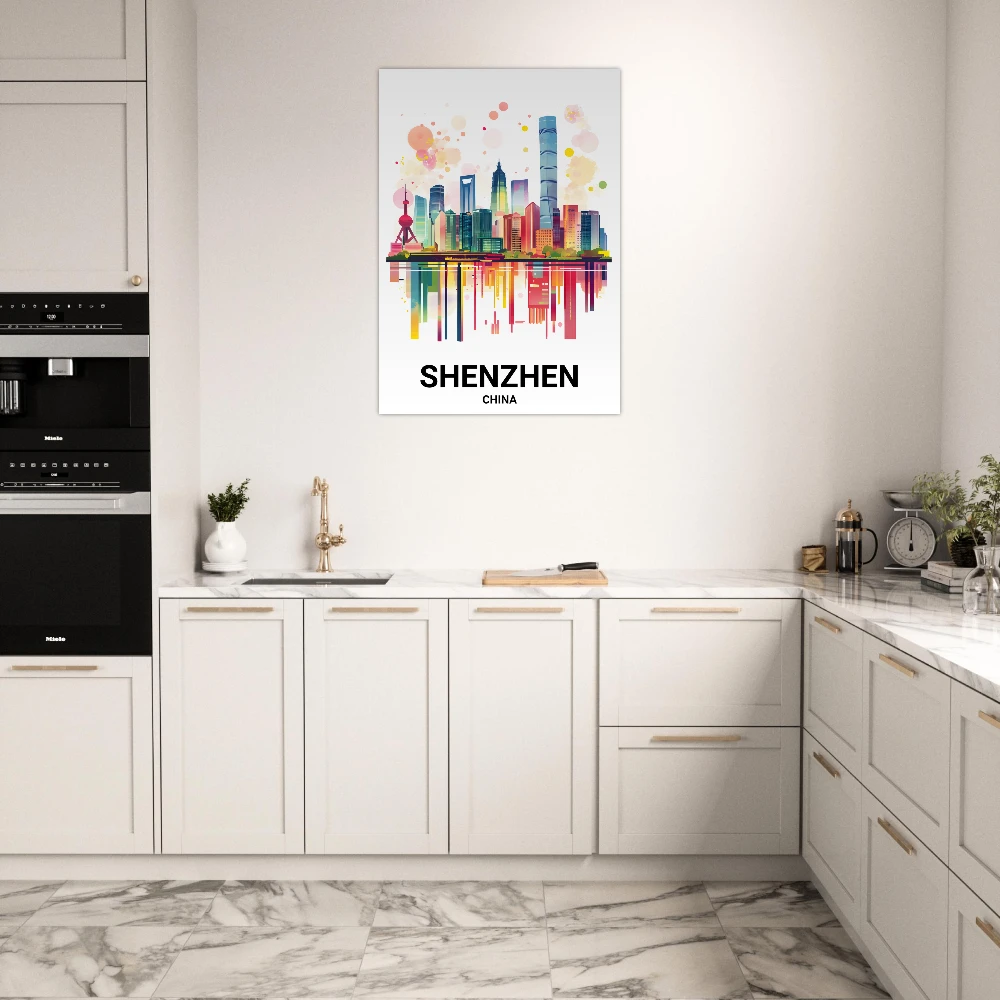 Affiche SHENZHEN - Image 2 of 6