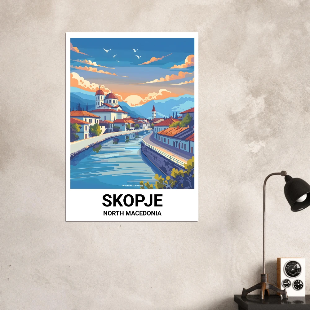 Affiche SKOPJE - Image 4 of 6