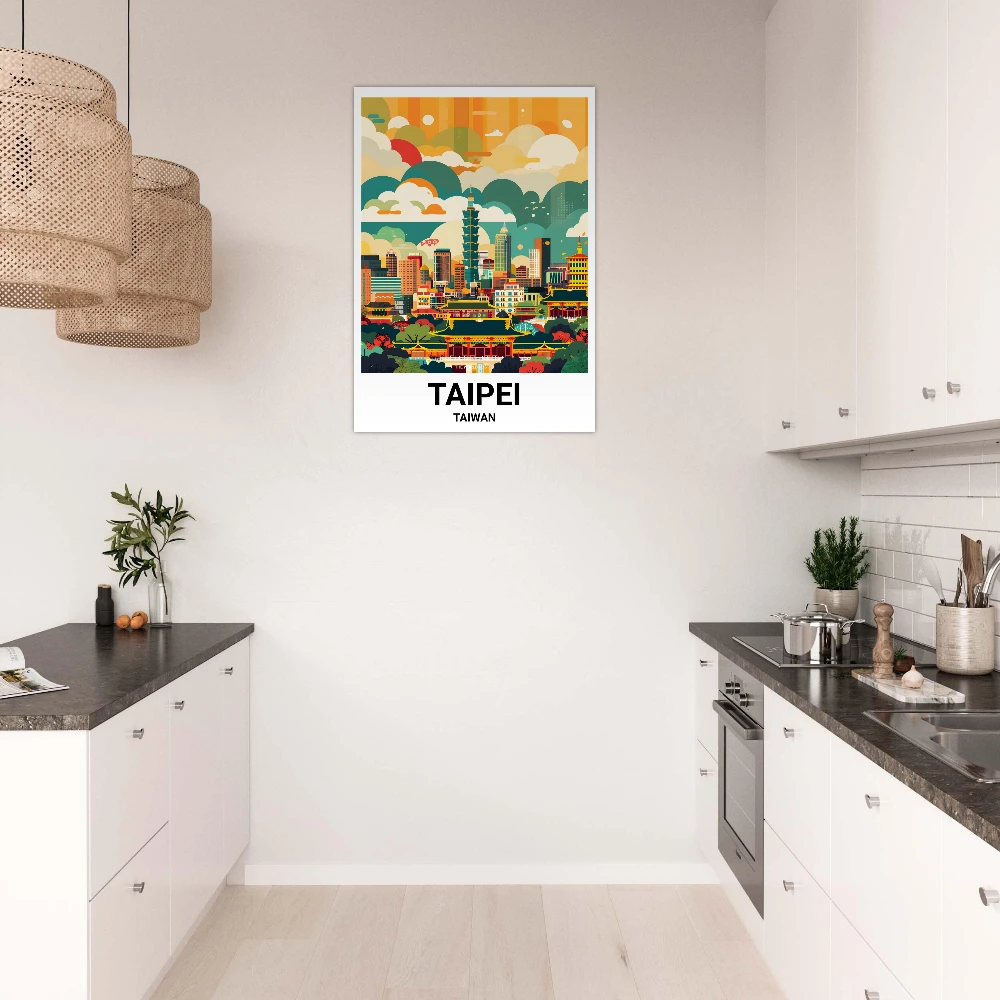 Affiche TAIPEI - Image 4 of 6