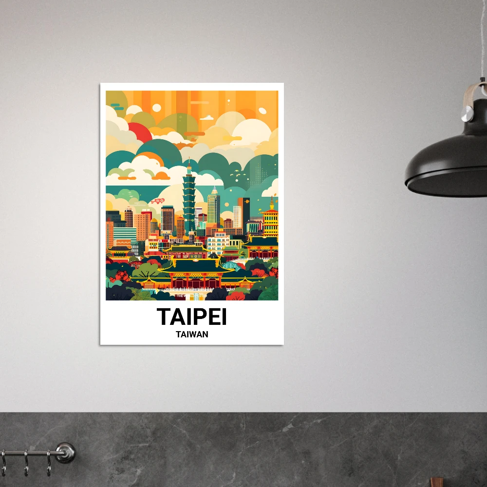 Affiche TAIPEI - Image 6 of 6