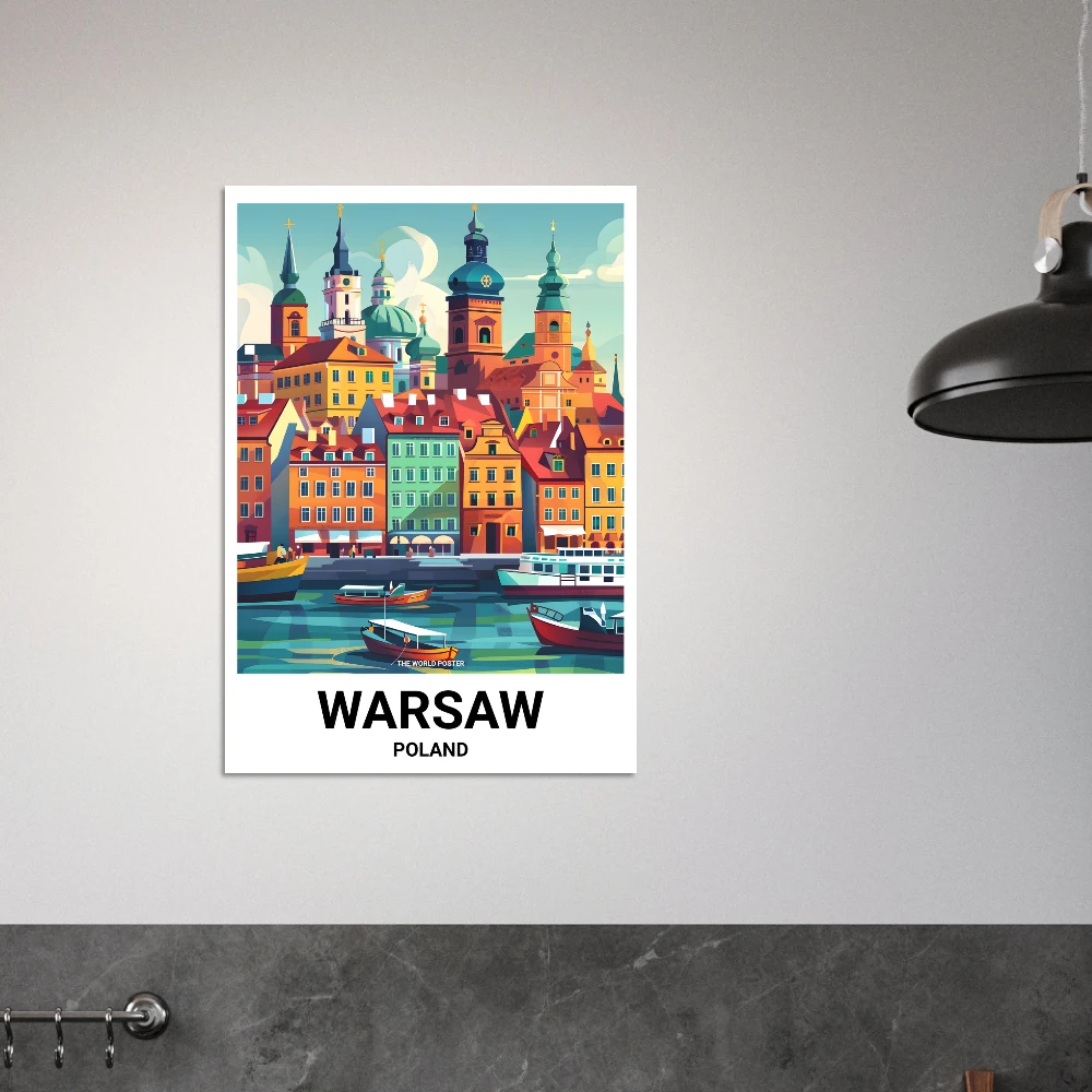 Affiche VARSOVIE - Image 3 of 6