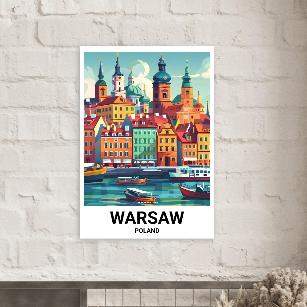 Affiche VARSOVIE - Image 4 of 6