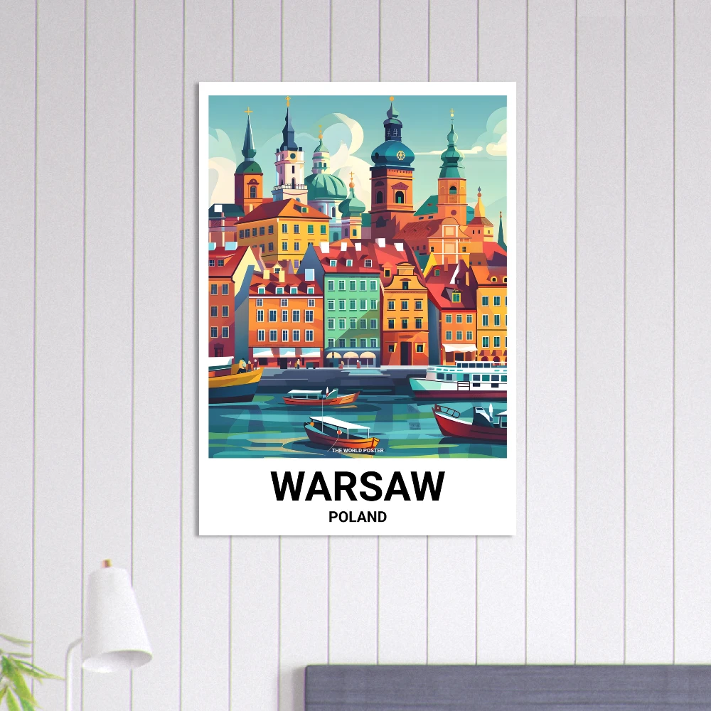 Affiche VARSOVIE - Image 5 of 6