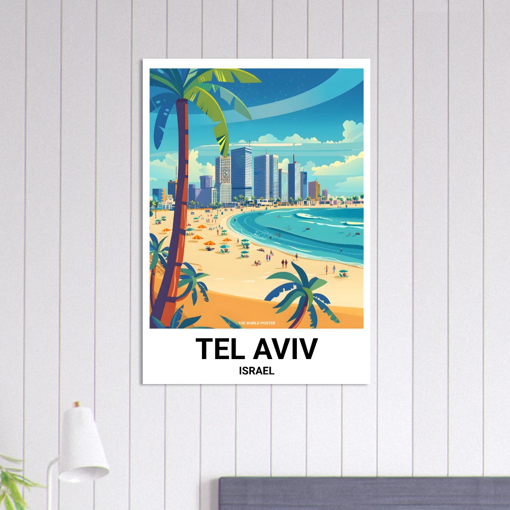 Affiche TEL AVIV - Image 5 of 6