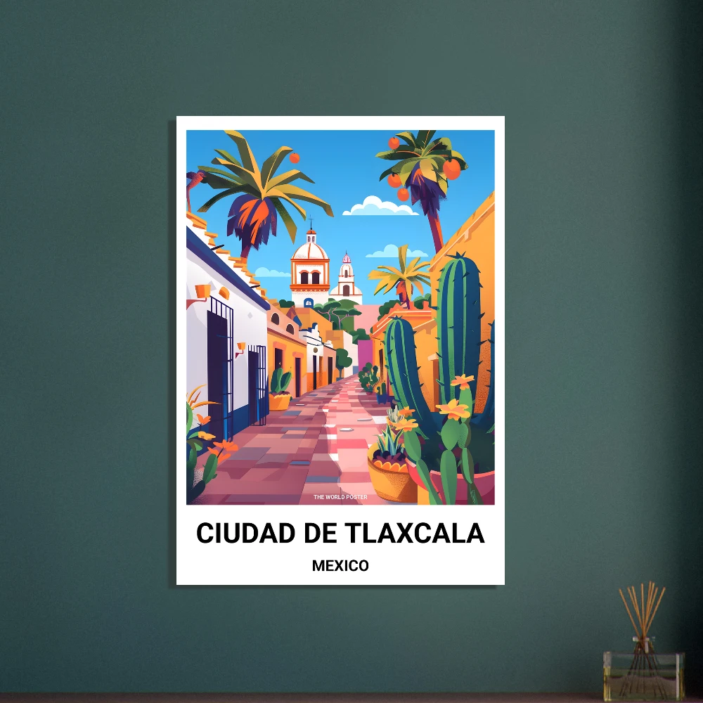 Affiche TLAXCALA CITY - Image 2 of 6