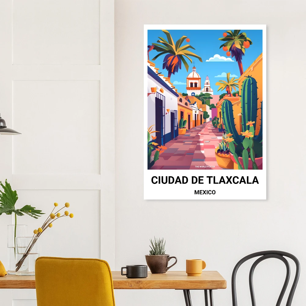 Affiche TLAXCALA CITY - Image 6 of 6