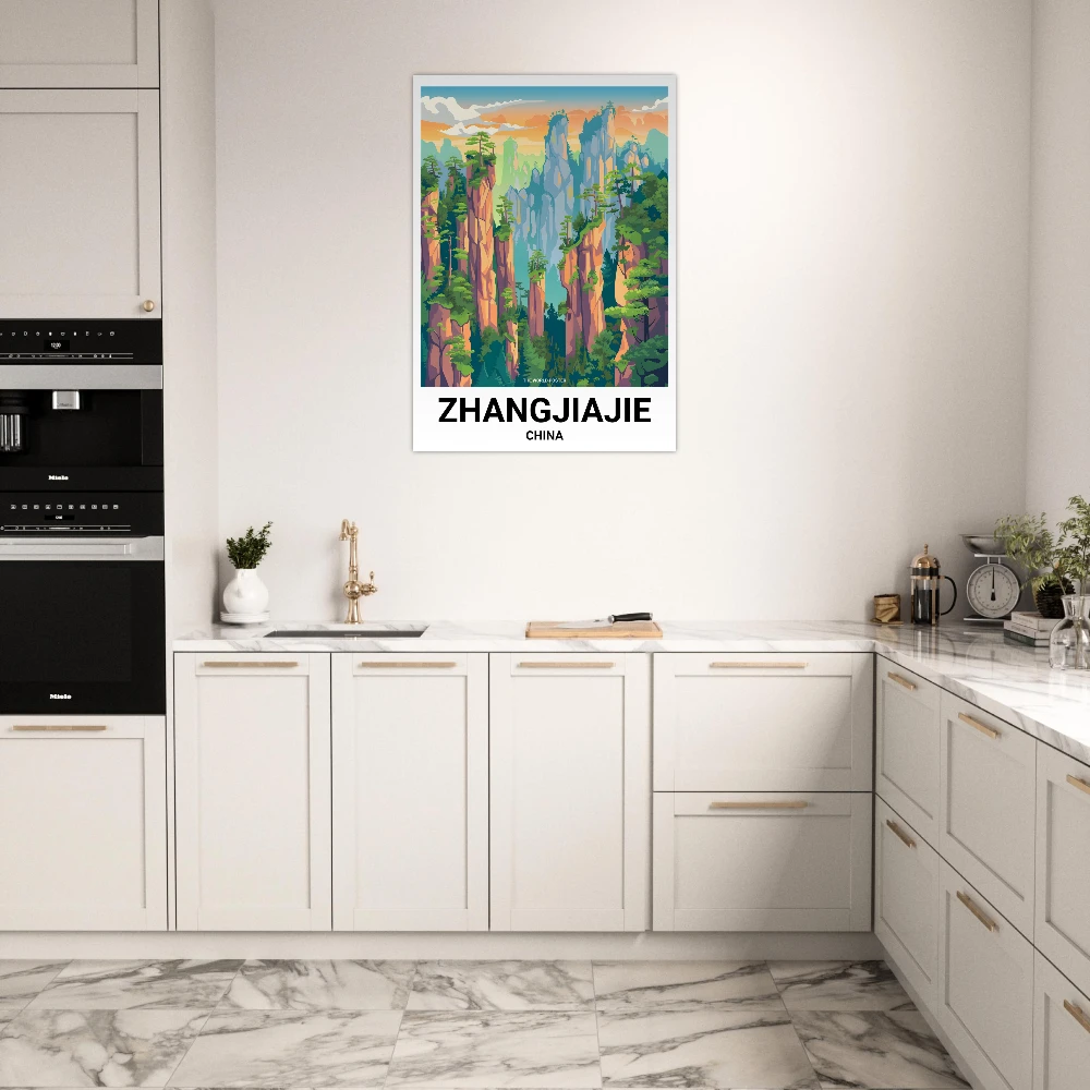 Affiche ZHANGJIAJIE - Image 3 of 6