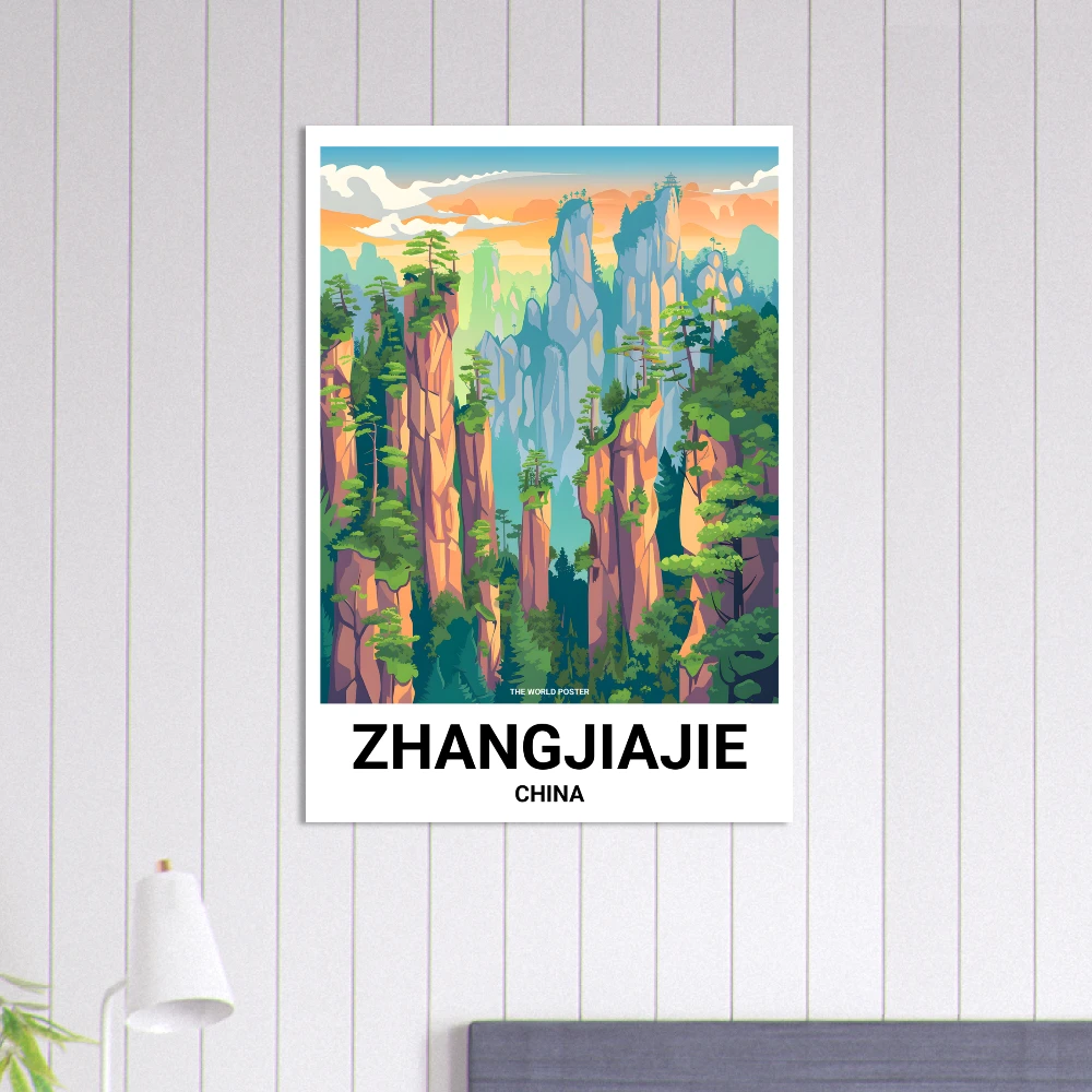 Affiche ZHANGJIAJIE - Image 6 of 6