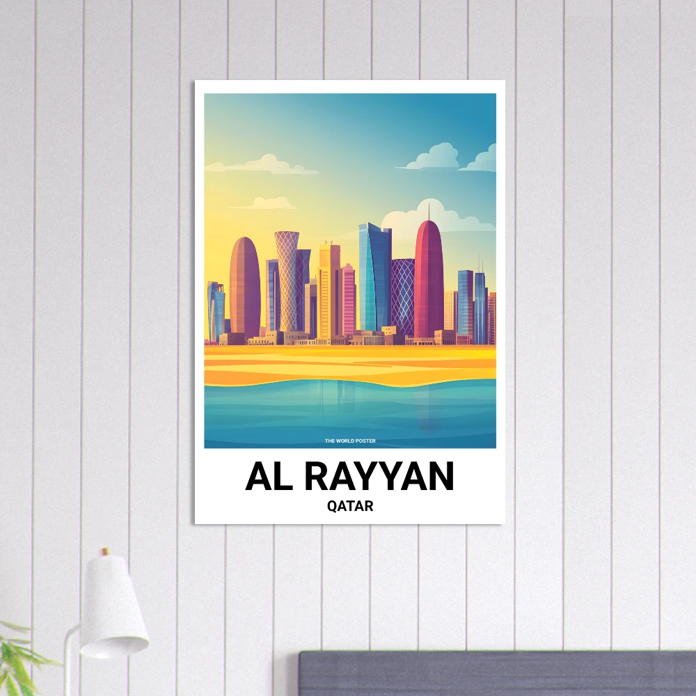 Affiche AL RAYYAN - Image 6 of 6