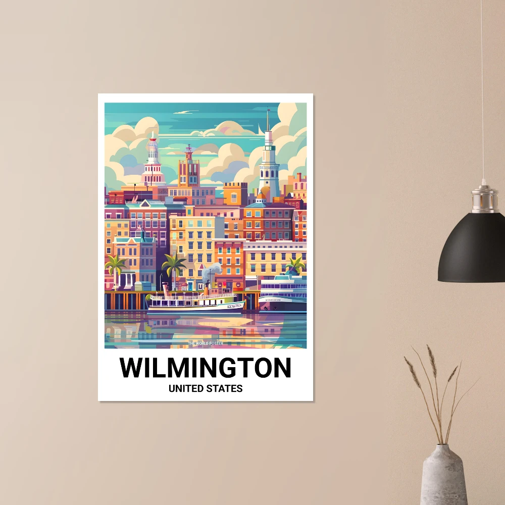 Affiche WILMINGTON - Image 4 of 6