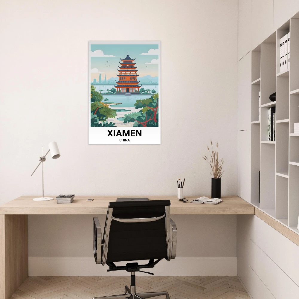 Affiche XIAMEN - Image 6 of 6