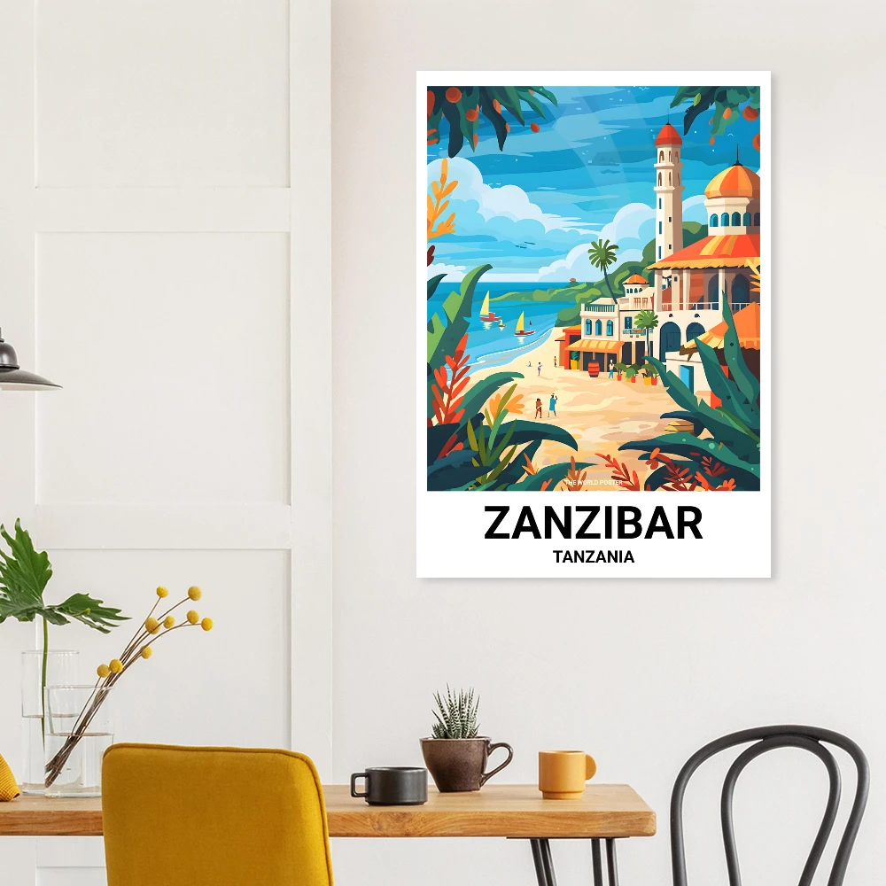 Affiche ZANZIBAR - Image 4 of 6