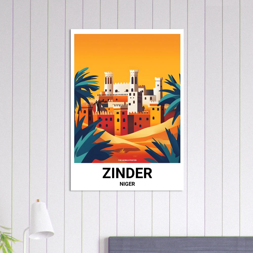 Affiche ZINDER - Image 2 of 6