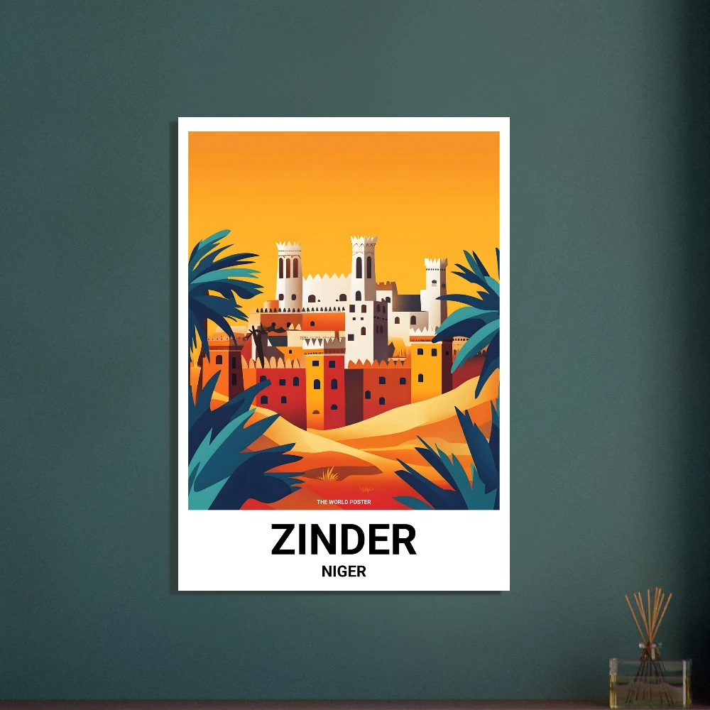 Affiche ZINDER - Image 3 of 6