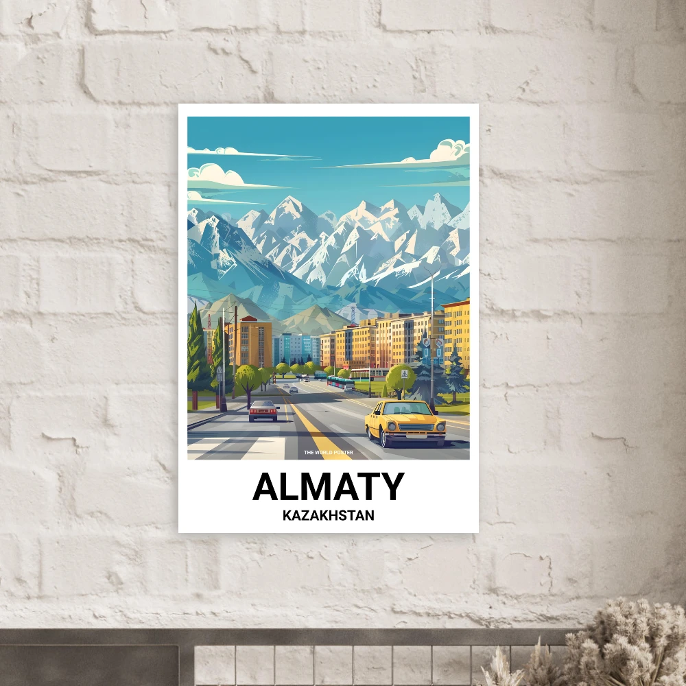 Affiche ALMATY - Image 2 of 6