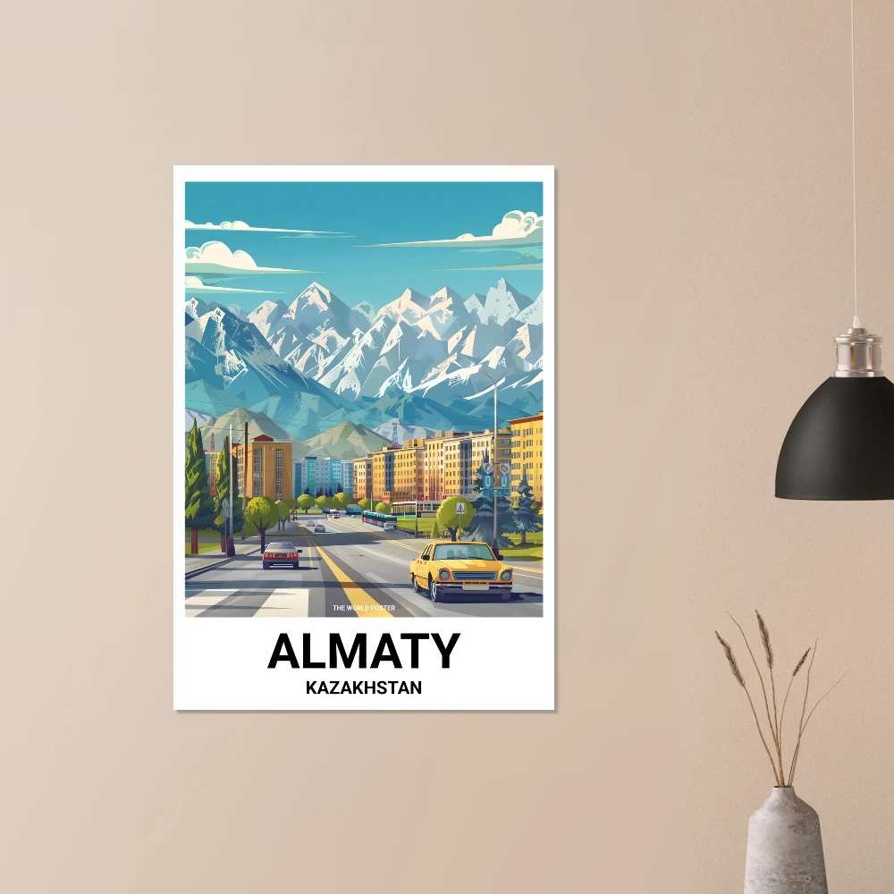 Affiche ALMATY - Image 4 of 6
